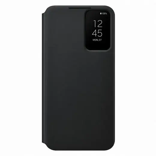 EF-ZS906CBE Samsung Clear View Cover for Galaxy S22+ Black