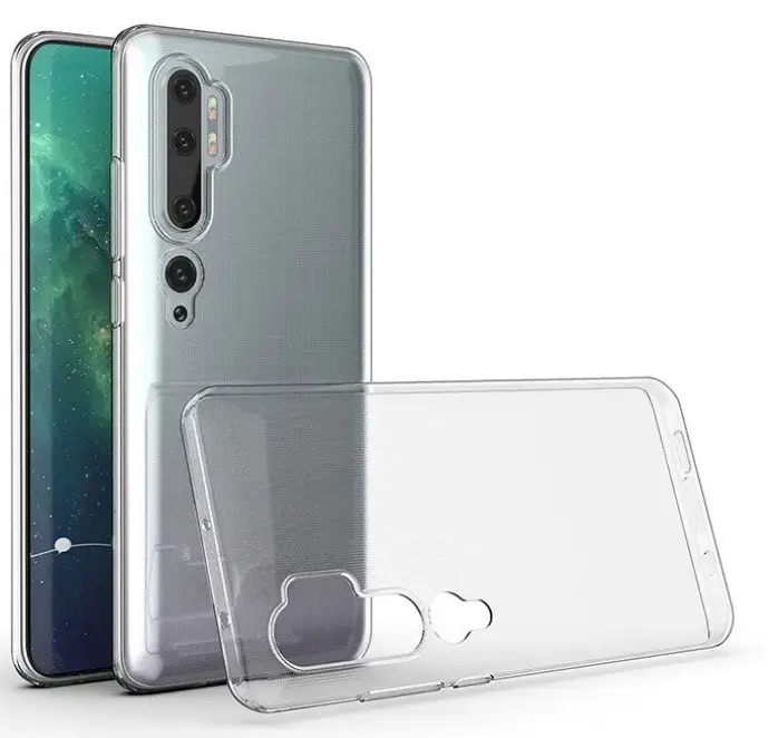 Fusion Ultra 0.3 mm Protect telefoni ümbris Xiaomi Mi Note 10 Pro läbipaistev