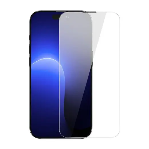 Baseus Crystal aizsargstikls telefonam iPhone 14 Pro (2 gab.)