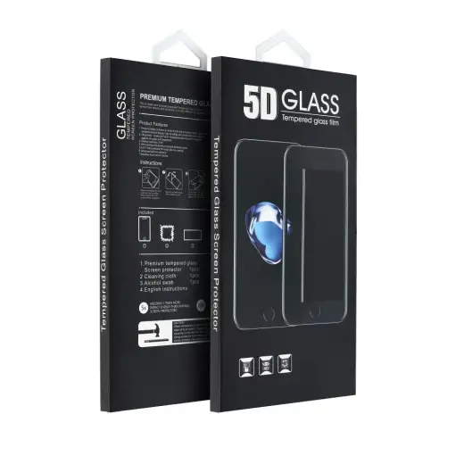 Full Glue 5D aizsargstikls telefona ekrānam iPhone 15 Pro Max