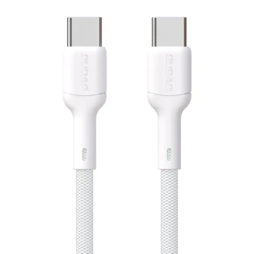Dudao L9C data transfer and charging cable | USB-C to USB-C | 65W | 2m | white