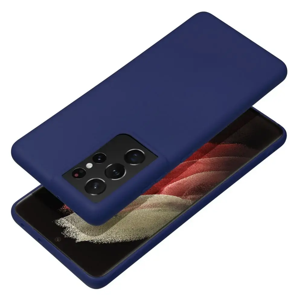 Soft telefono dėklas Samsung Galaxy A17 4G mėlynas