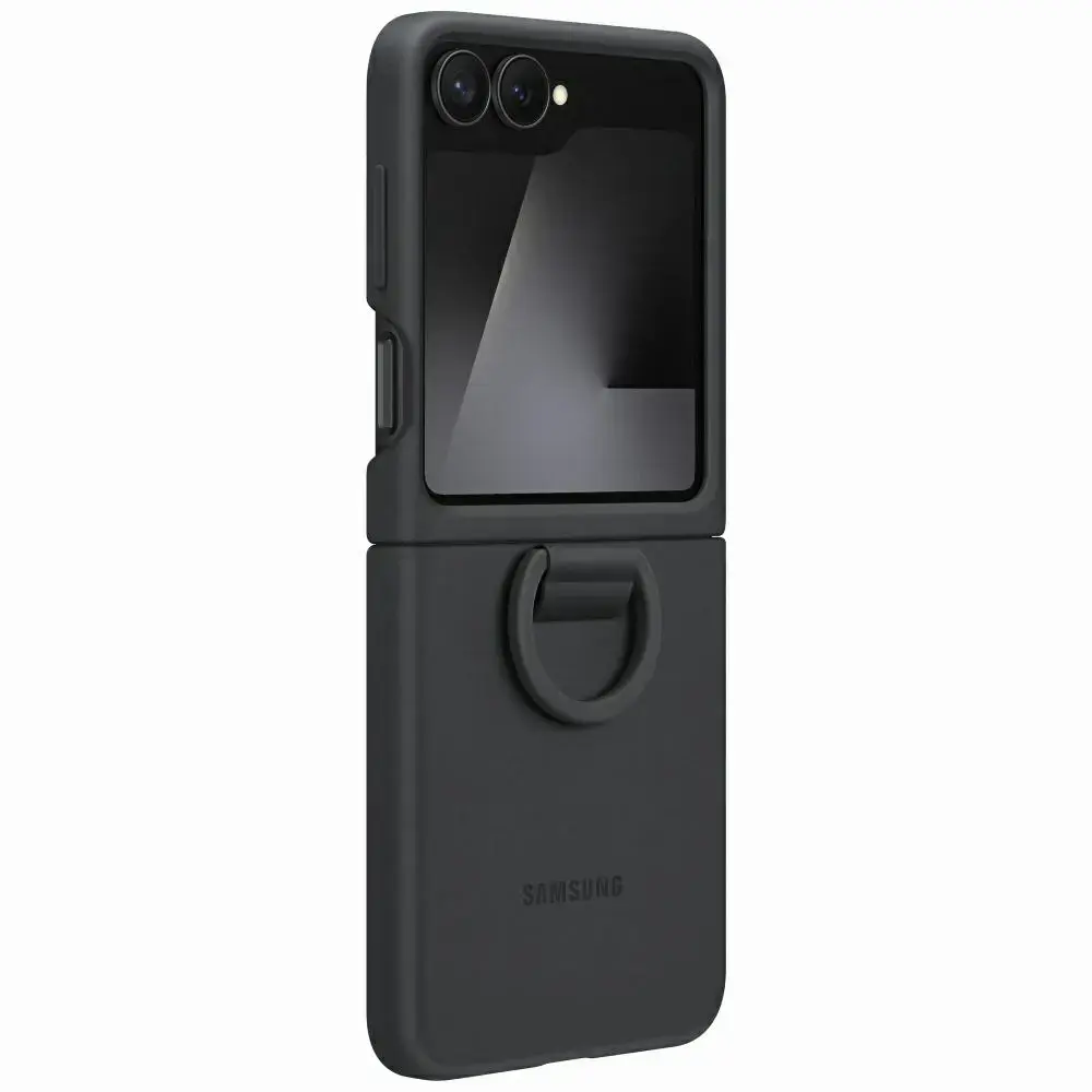 Etui Samsung Silicone Case do Galaxy Z    Flip7 FE | Z Flip6 czarny