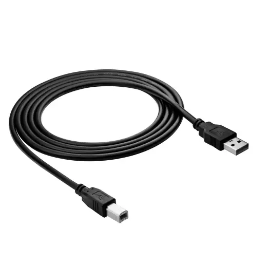 Akyga AK-USB-04 USB kabelis USB-A (M) į USB-B (M) 2.0 1.8m juodas