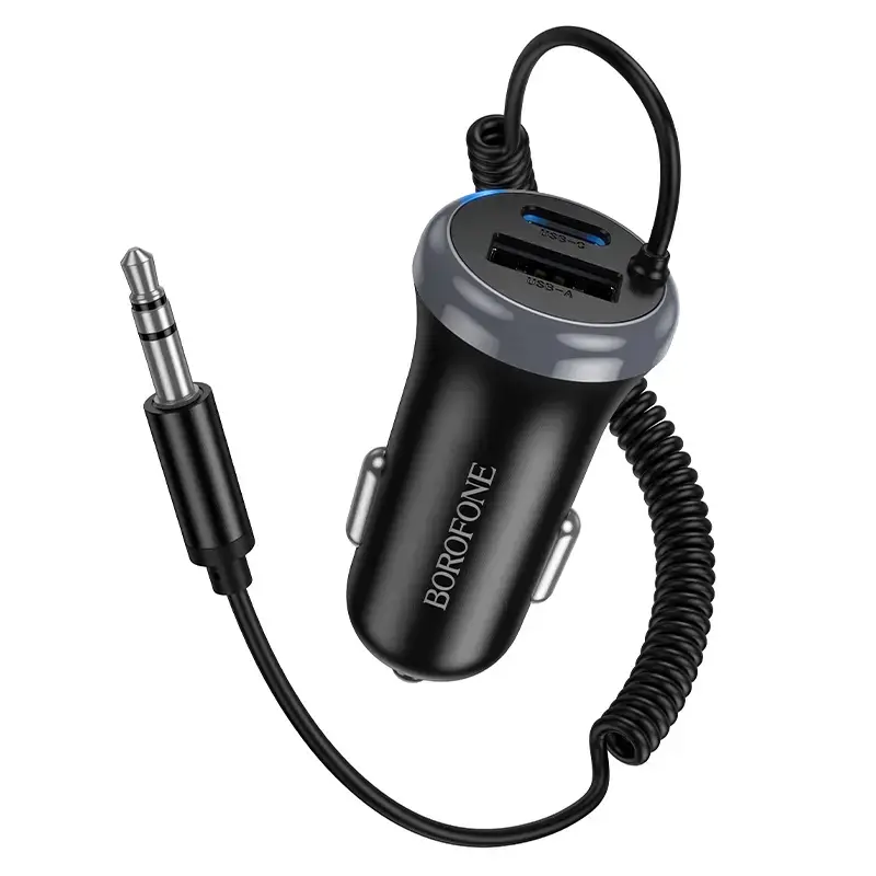 Borofone Audio Bluetooth Receiver AUX BC64 Contento black