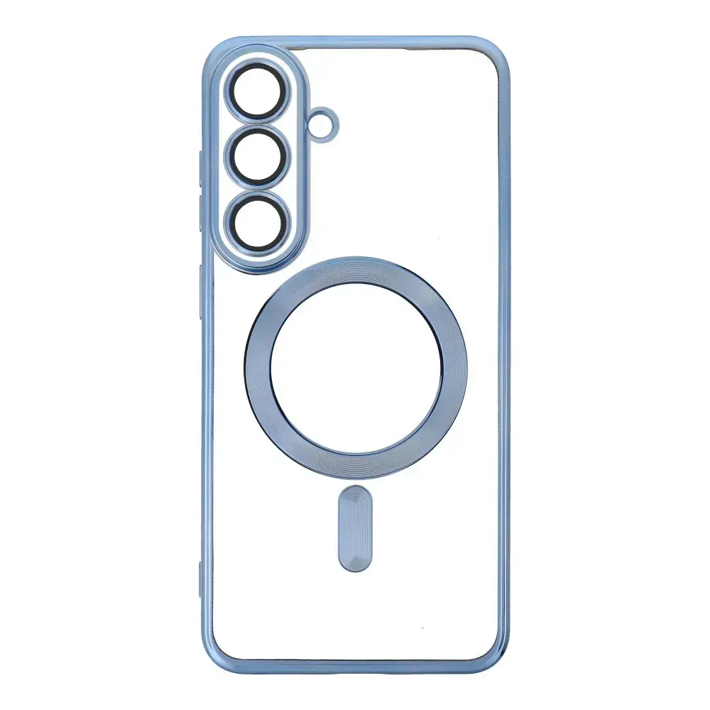 Electro telefono dėklas su MagSafe palaikymu Samsung Galaxy S26 FE (S741) mėlynas
