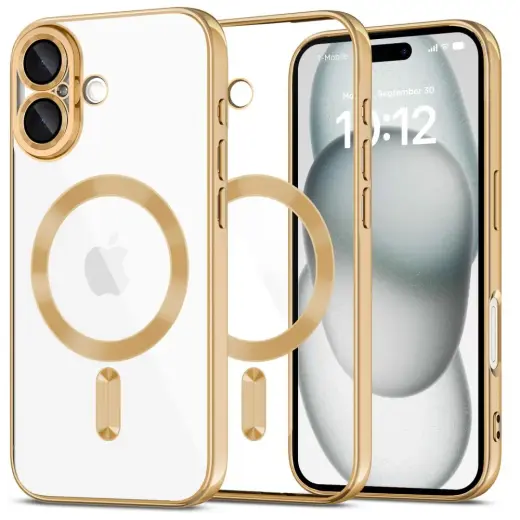 TECH-PROTECT MAGFLEX MAGSAFE IPHONE 16 БЛЕСТЯЩЕЕ ЗОЛОТО