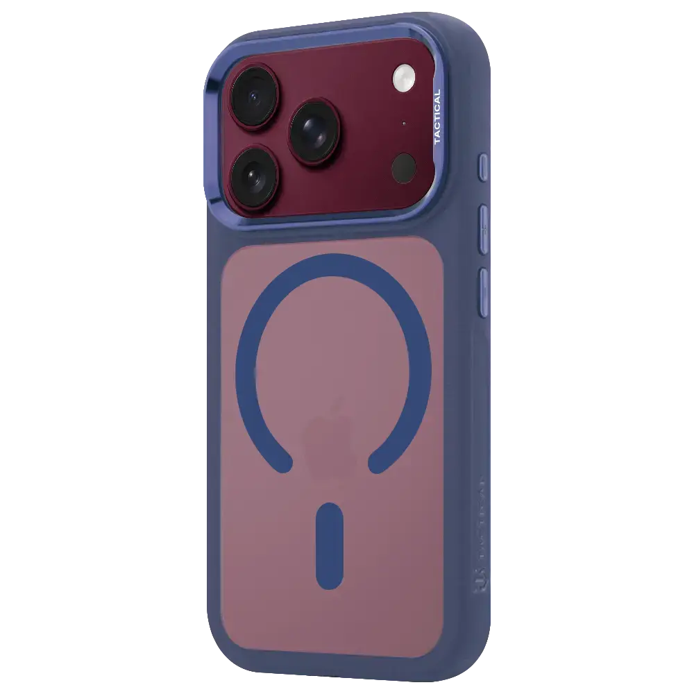 Tactical MagForce Hyperstealth 3.0 maciņš ar MagSafe atbalstu telefonam iPhone 17 Pro | iPhone 18 Pro zils