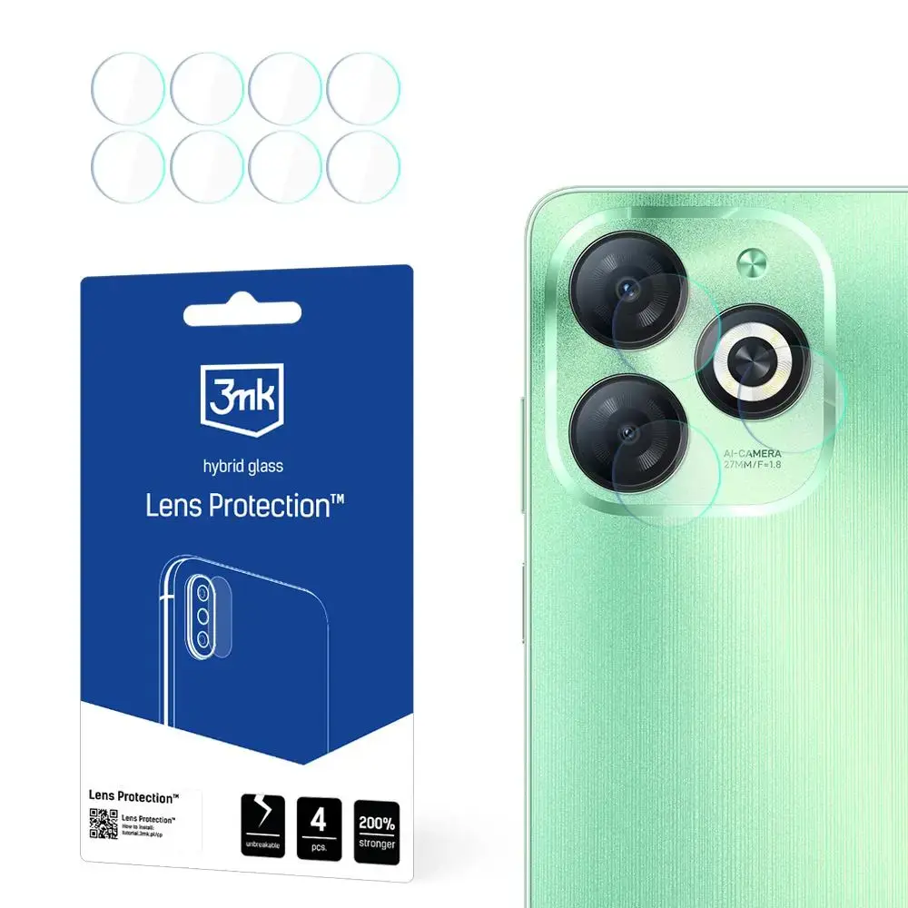 3mk Lens Protection kameras aizsargstikls telefonam Infinix Smart 8