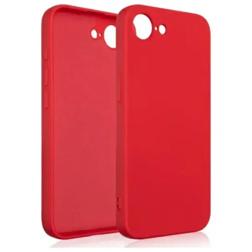 Beline Silicone telefono dėklas iPhone 16e | iPhone 17e raudonas