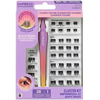 Kiss My Face imPRESS Press on Falsies Kit 02C - Umělé řasy