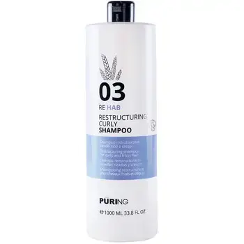 Puring 03 Rehab Restructuring Curly Shampoo - Restrukturalizační šampon pro kudrnaté a krepaté vlasy 1000ml