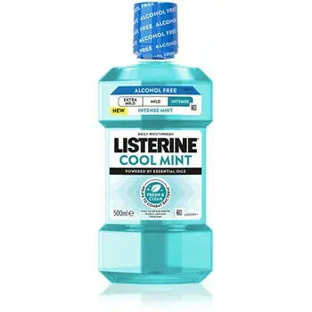 Listerine Cool Mint Intense Mouthwash - Ústní voda 1000ml