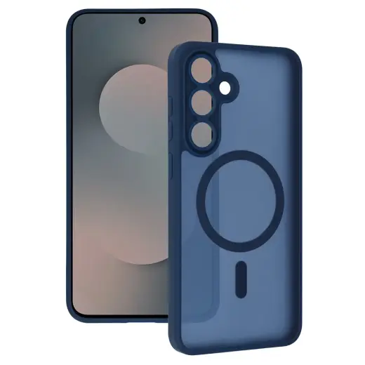 Tel Protect Aura Matte Magsafe Case for Samsung Galaxy S25 FE navy