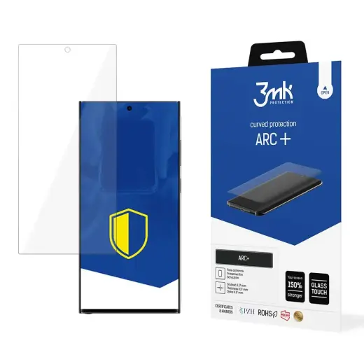 3mk ARC+ aizsargplēve telefona ekrānam Samsung Galaxy S23 Ultra (S918)