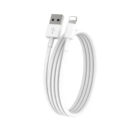 EGA D1 data transfer and charging cable | USB-A to Lightning | 12W | 1m | white