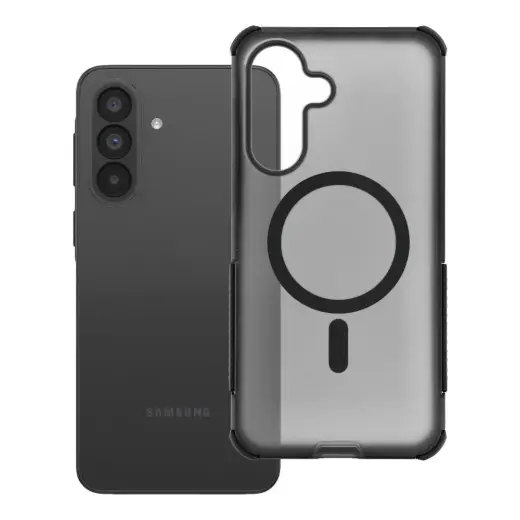 Forcell F-Protect BumperX Premium telefono dėklas su MagSafe palaikymu Samsung Galaxy A37 (A376) juodas