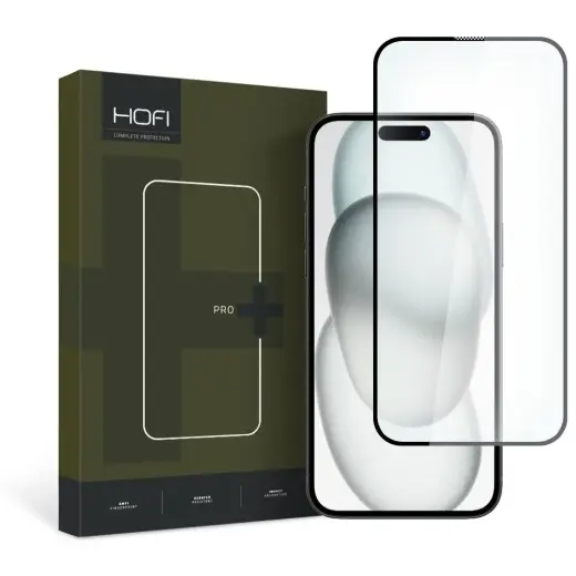 HOFI GLASS PRO+ защитное стекло для iPhone 15 черный