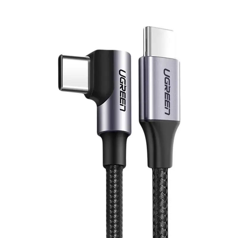 Ugreen US255 50125 data transfer and charging cable | USB-C to USB-C | 60W | 2m | black, gray