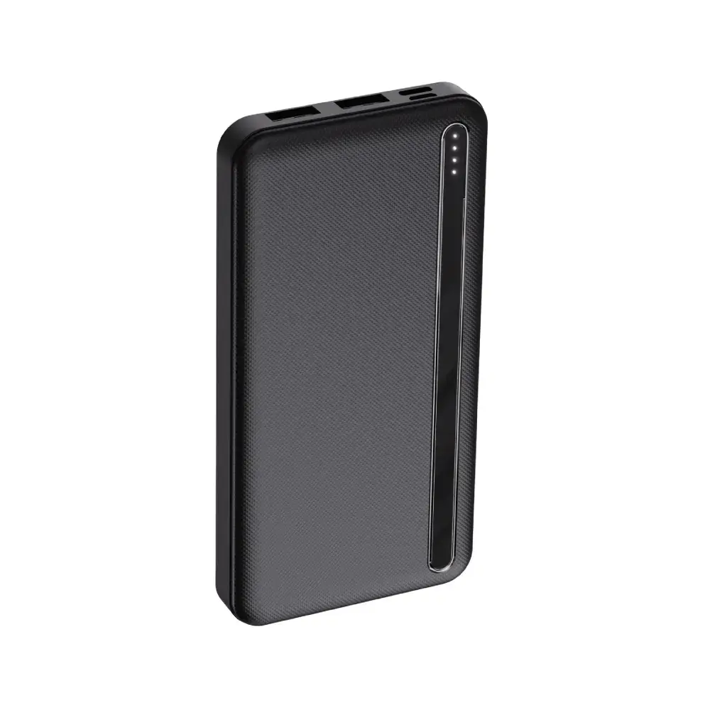 Setty PB1-100 внешний аккумулятор (powerbank) | 10000 mAh | USB-A, Micro USB, USB-C | белый