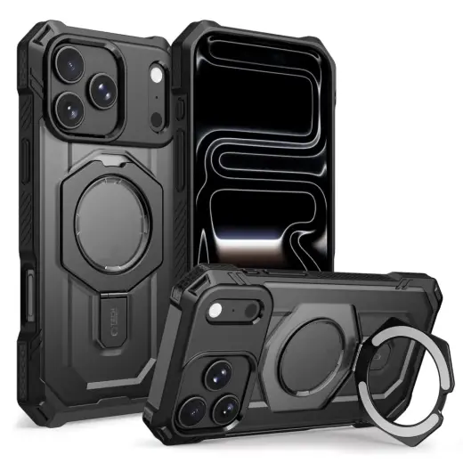 TECH-PROTECT MAGFORCE MAGSAFE IPHONE 17 PRO MAX / 18 PRO MAX MATTE BLACK