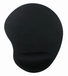 Gembird Gel Soft Wrist mouse pad with arm rest black