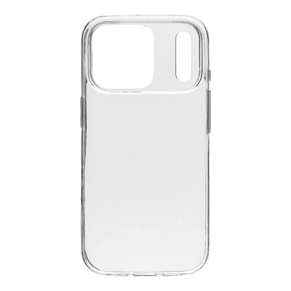 Tactical TPU Cover for Apple iPhone 17 Pro Transparent