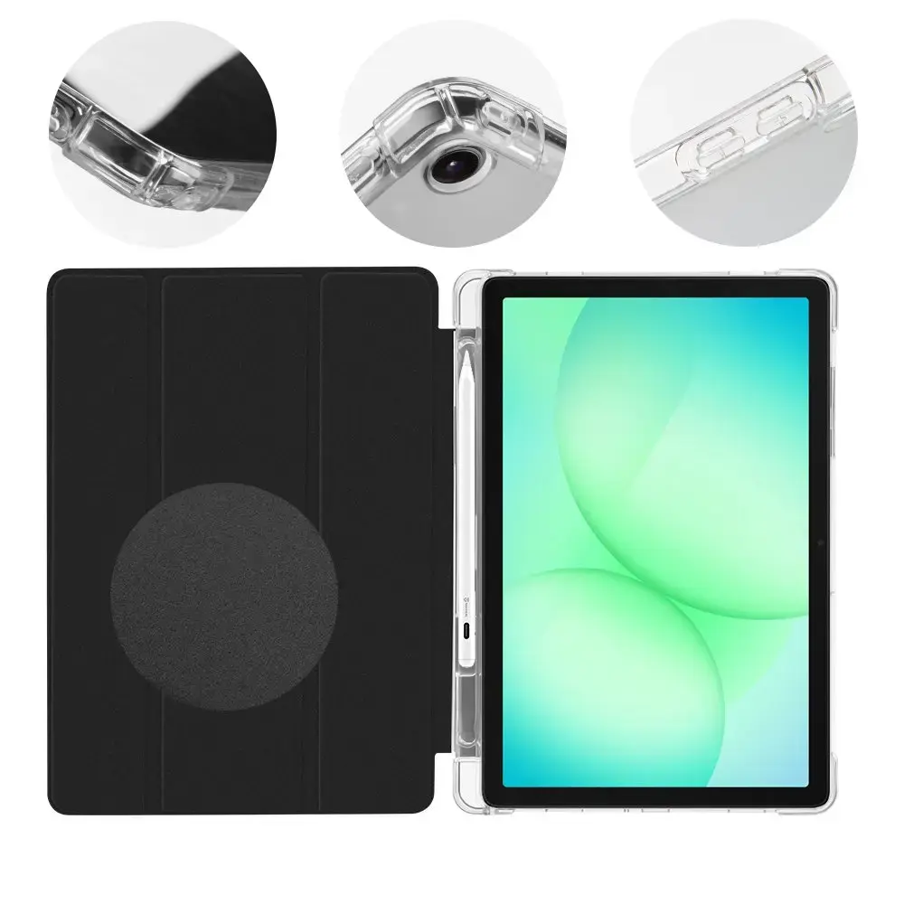 Obal:Me MistyTab planšetdatora maciņš Galaxy Tab A11+ melns
