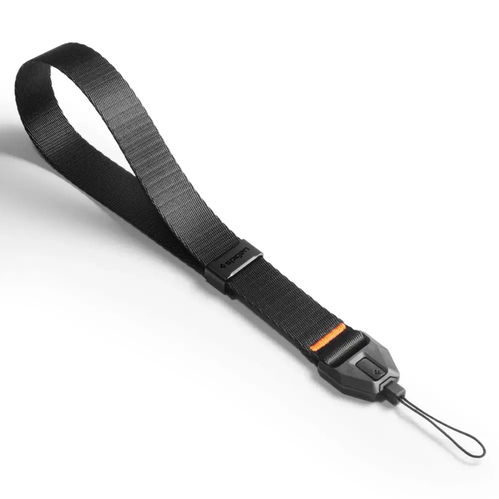 SPIGEN UNIVERSAL ADJUSTABLE  LANYARD STRAP WRIST BLACK