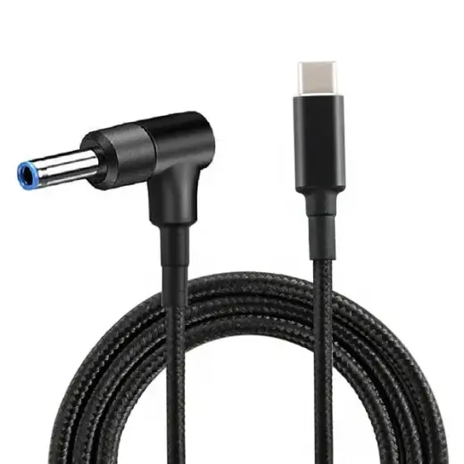 Fusion portatīvo datoru vads USB-C uz HP 4.5x3.0|0.6 mm  | 18,5V-20V | 100W | 1,8m