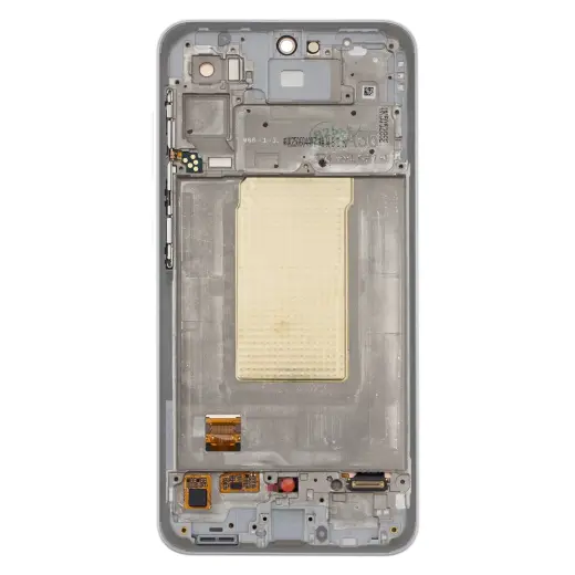 LCD display + Touch Unit + Front Cover Samsung A366B Galaxy A36 5G White (Service Pack)
