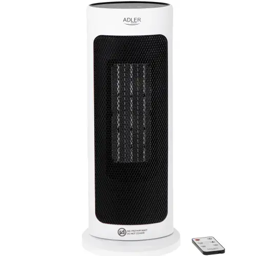 Adler AD 7738 Tower fan ceramic heater with remote control 2000W