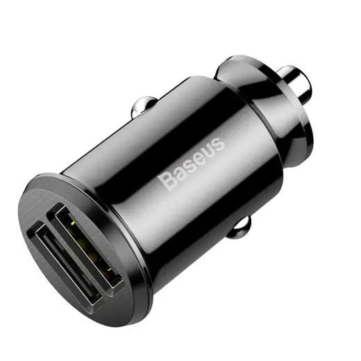 Baseus CCALL-ML01 auto lādētājs | 15.5W | USB-A | melns