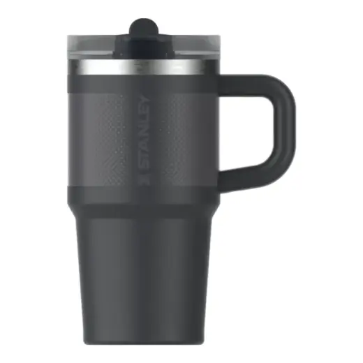Термокружка с трубочкой The Quencher ProTour Flip Straw Tumbler 0.59L черная