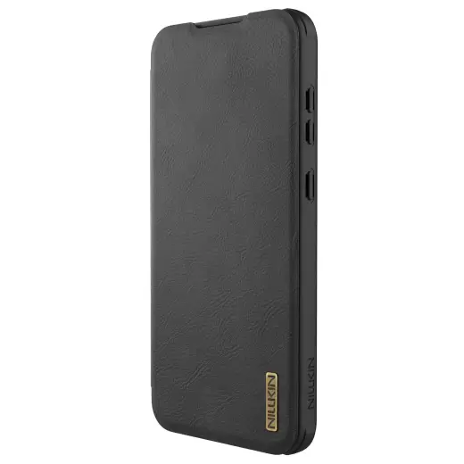 Nillkin Qin Book PRO telefona maciņš Samsung Galaxy A56 5G melns