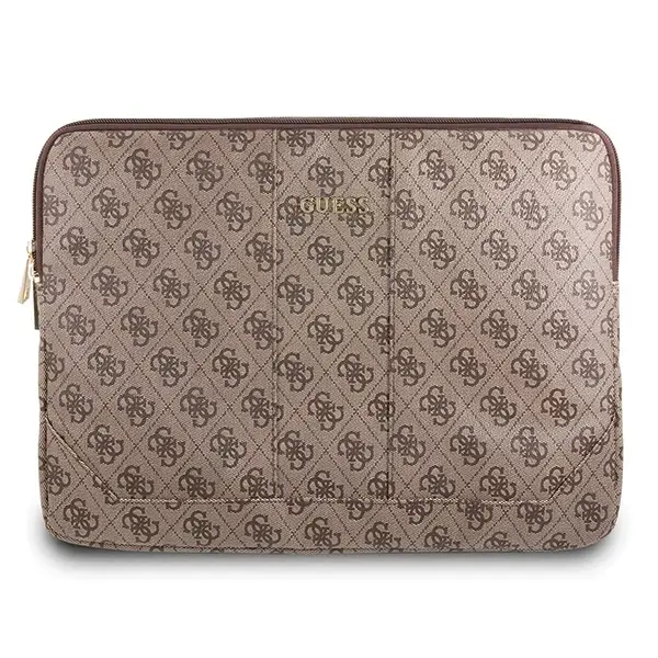 Guess sleeve GUCS134GB 13" brown 4G Uptown
