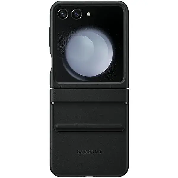Etui Samsung EF-VF731PBEGWW Z Flip5 |black Flap ECO-Leather Case