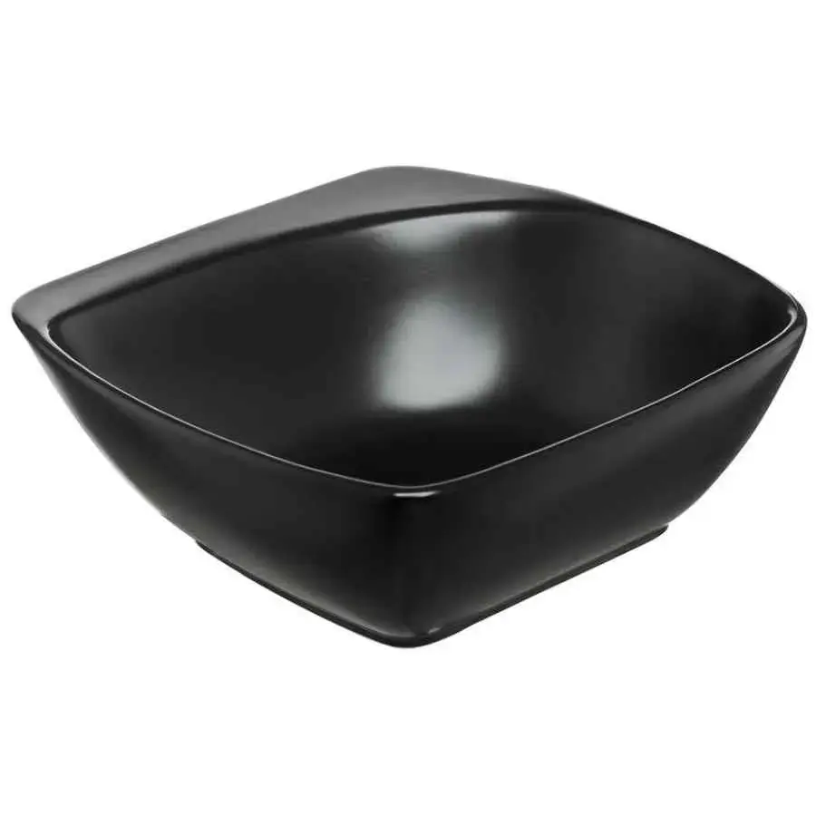 Bļodiņa servēšanai Salsa 17cm porcelāna, melna