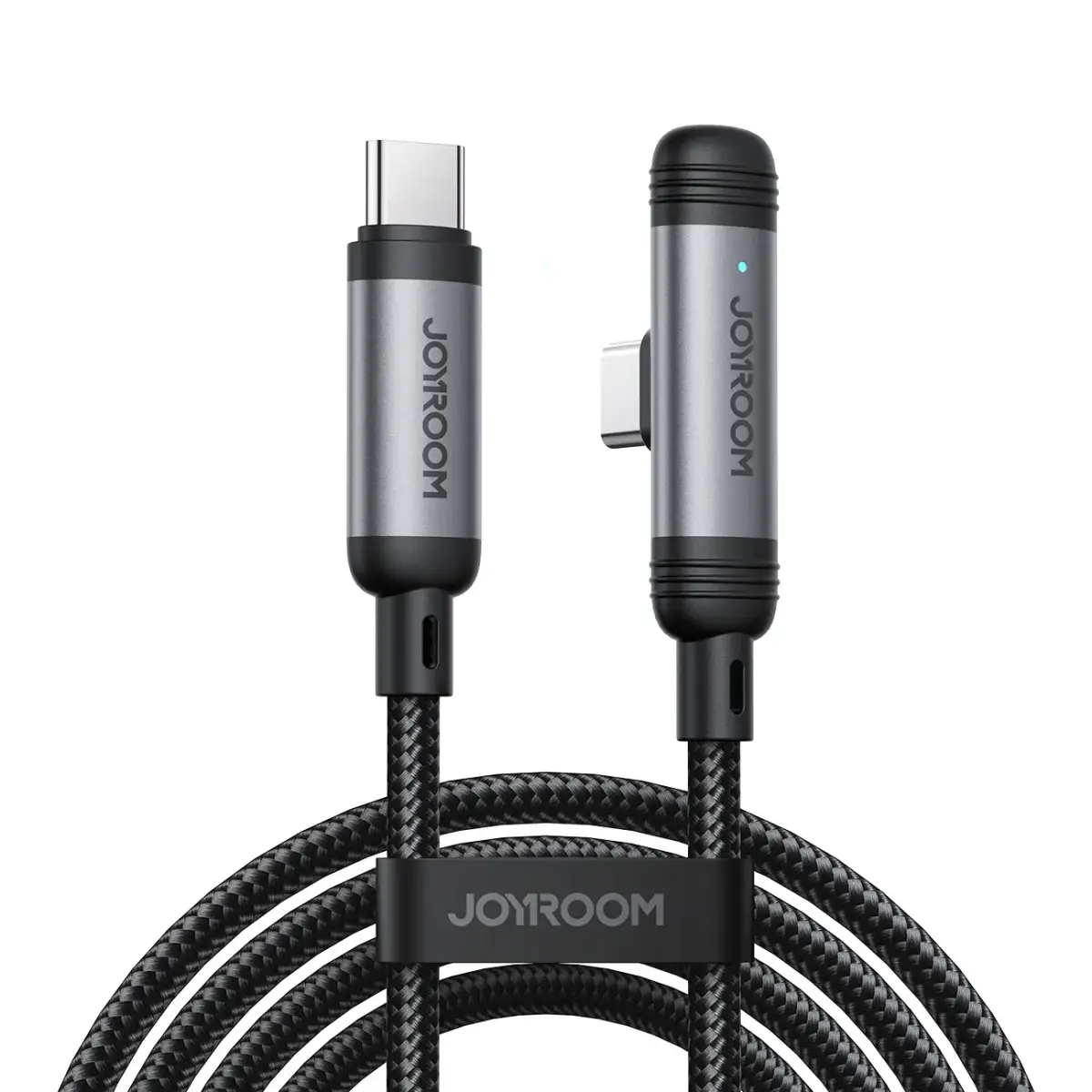 Joyroom S-A56 EnjoyX Series datu pārraides un uzlādes vads | USB-C uz USB-C | 60W | 1.2m | melns