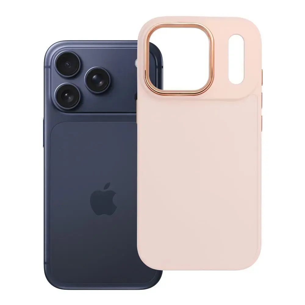 Case for iPhone 17 Pro / 18 Pro Frame powder pink