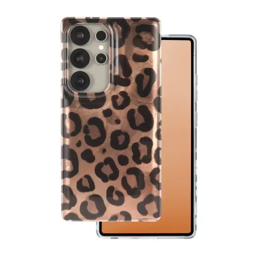 Gyvūnų rašto dėklas, skirtas „Samsung Galaxy S25 Ultra Panther“