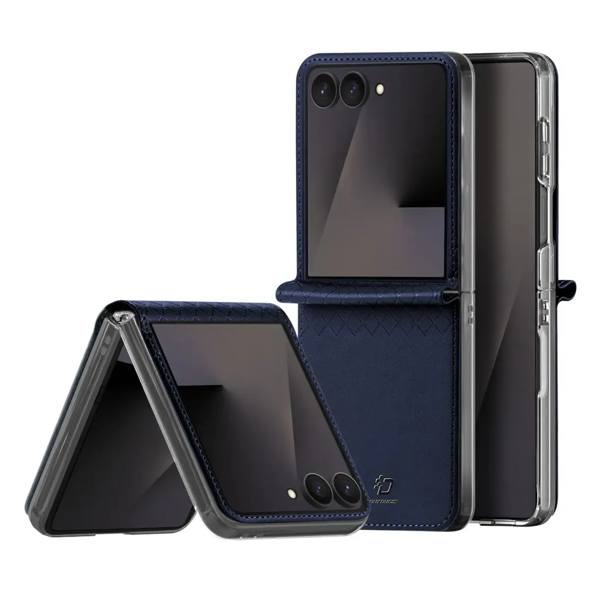 Dux Ducis Bril book type phone case for Samsung Galaxy Z Flip 8 (F776) blue