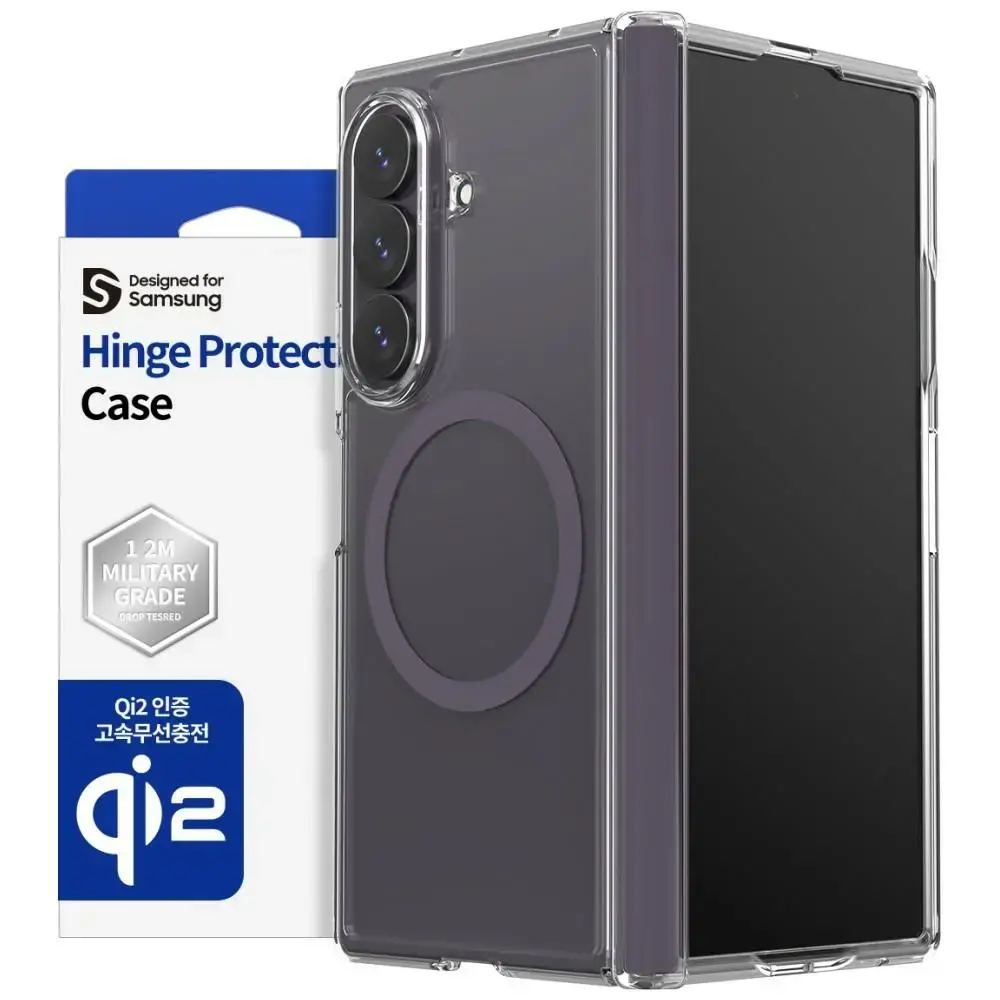 Araree Duple 360 M чехол с поддержкой MagSafe для телефона Samsung Galaxy Z Fold 8 Ultra (F976) фиолетовый