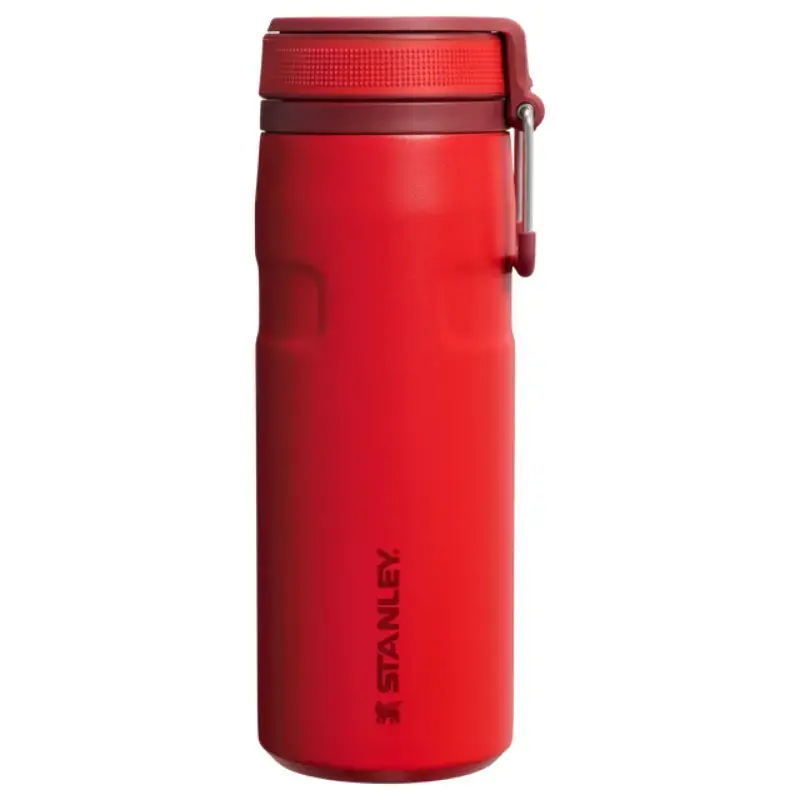 Termopudele The IceFlow Bottle Twist Flip 0,47L tumši sarkana