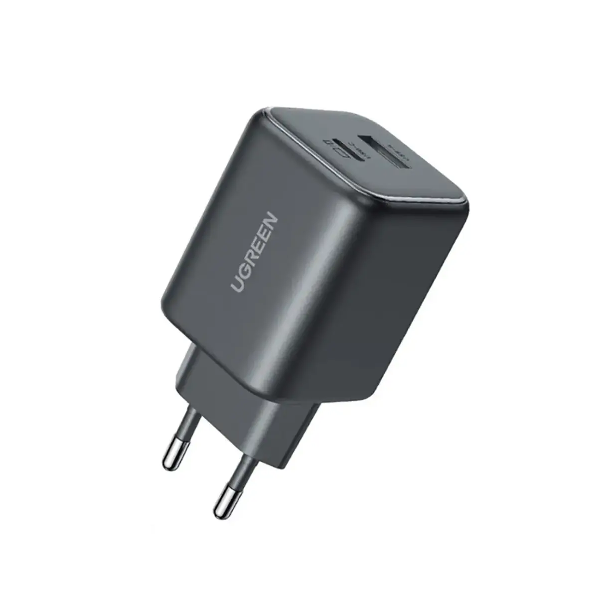 Ugreen Nexode N Series X525 tīkla lādētājs | 45W | GaN | USB-A, USB-C | melns