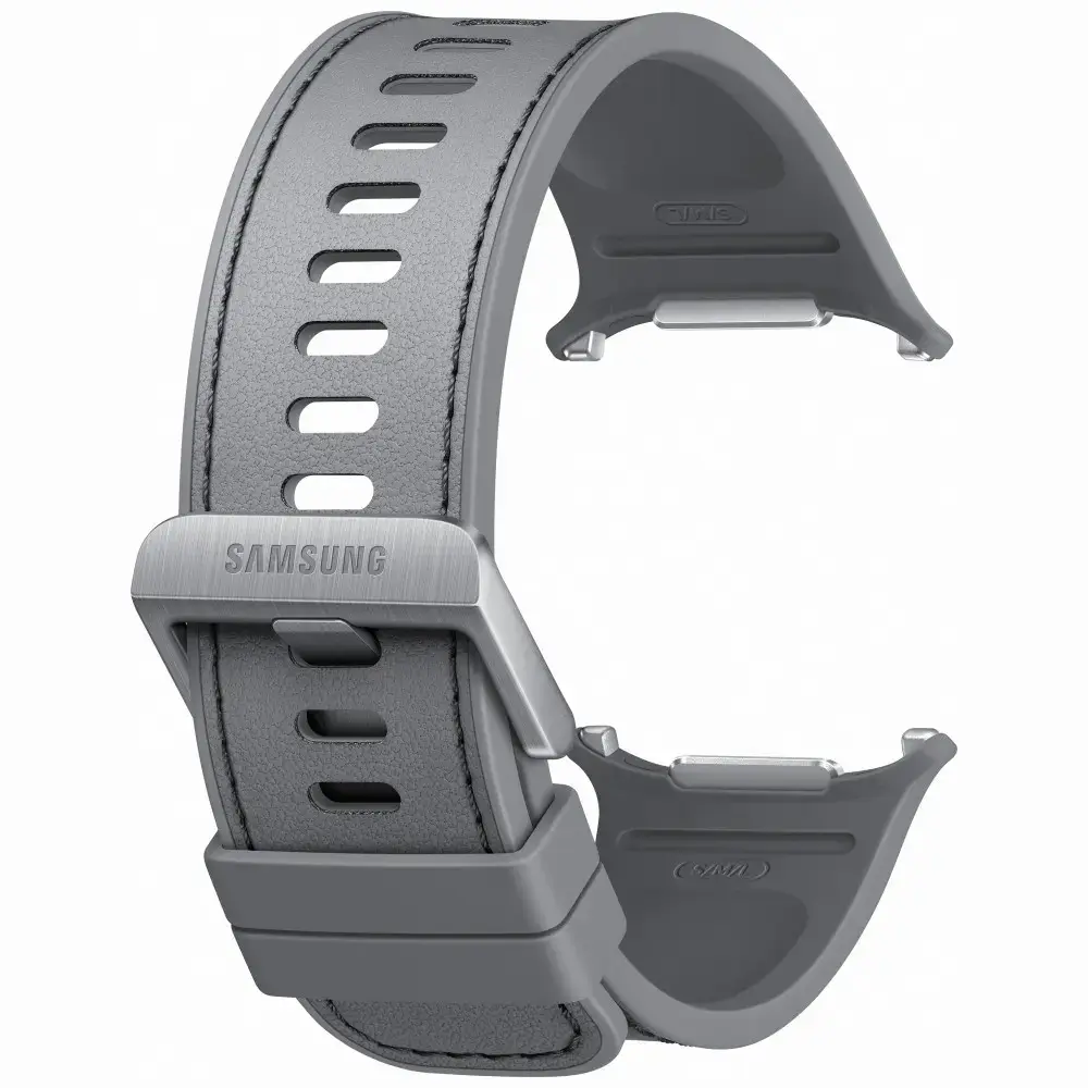 Samsung Peakform smartwatch strap for Galaxy Watch Ultra 2 | Artificial leather | gray