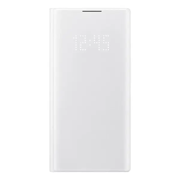 Samsung EF-NN970PWEGWW LED View grāmatveida maciņš telefonam Samsung Galaxy Note 10 (N970) balts