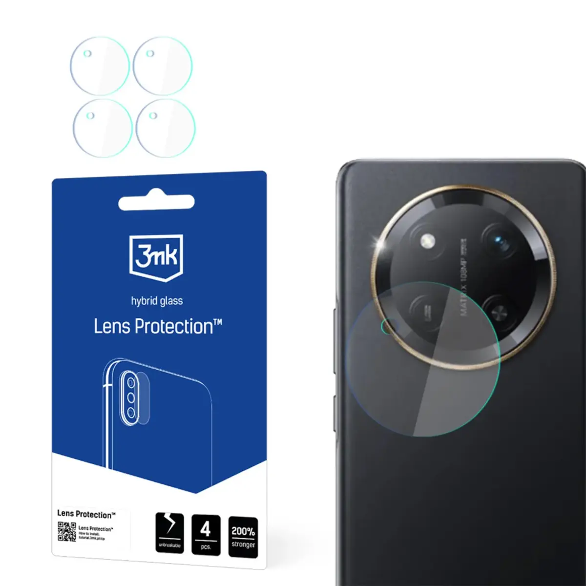 Honor X60 Pro - 3mk Lens Protection