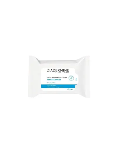 DIADERMINE TOALLITAS DESMAQUILLANTES REFRESCANTES 25UDS