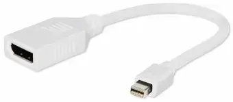 Adapteris Gembird Mini DisplayPort - DisplayPort balts